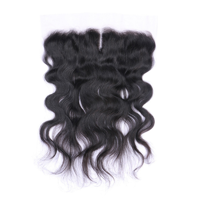 Imeya Natural Black Body Wave Pre Plucked Human Hair Lace Closure