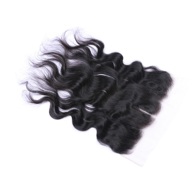 Imeya Natural Black Body Wave Pre Plucked Human Hair Lace Closure