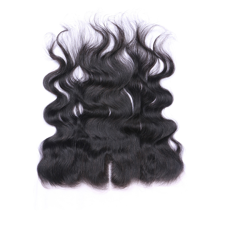 Imeya Natural Black Body Wave Pre Plucked Human Hair Lace Closure