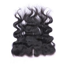 Imeya Natural Black Body Wave Pre Plucked Human Hair Lace Closure