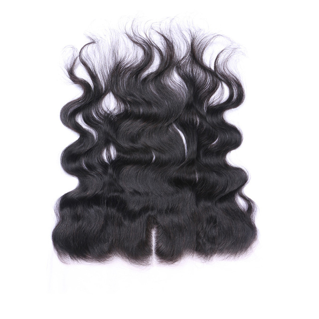 Imeya Natural Black Body Wave Pre Plucked Human Hair Lace Closure