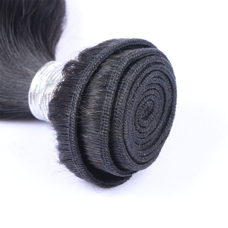 High Qulaity Human Hair Black Body Wave 3 Bundles with Closure
