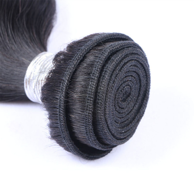 High Qulaity Human Hair Black Body Wave 3 Bundles with Closure