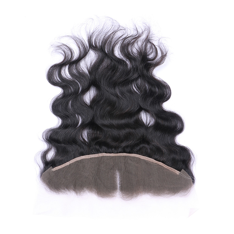 Imeya Natural Black Body Wave Pre Plucked Human Hair Lace Closure