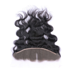 Imeya Natural Black Body Wave Pre Plucked Human Hair Lace Closure