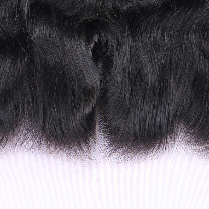 Imeya Natural Black Body Wave Pre Plucked Human Hair Lace Closure