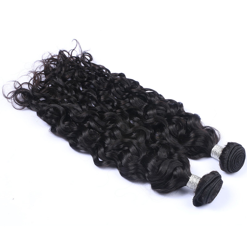 Black High Qulaity 100% Human Hair Curly Wave 3 Bundles 10-26Inch