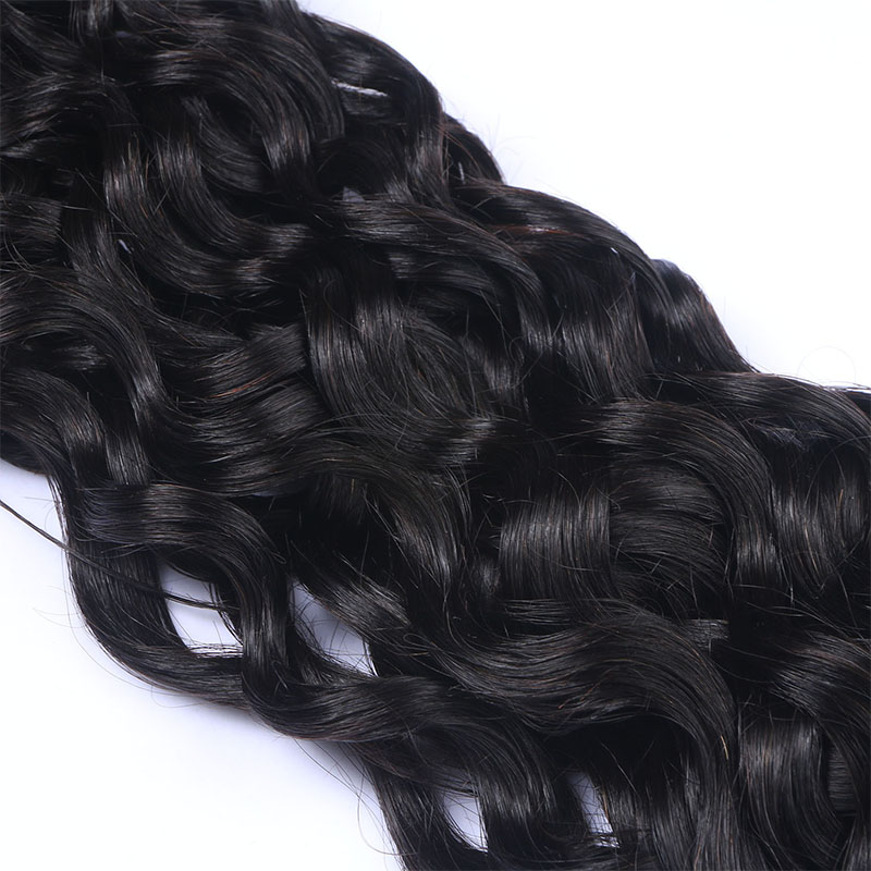 Black High Qulaity 100% Human Hair Curly Wave 3 Bundles 10-26Inch