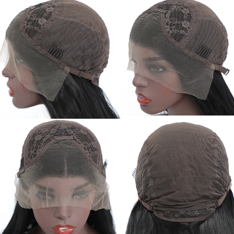 Brown Long Wavy Wig Synthetic Heat Resistant Fiber Wig