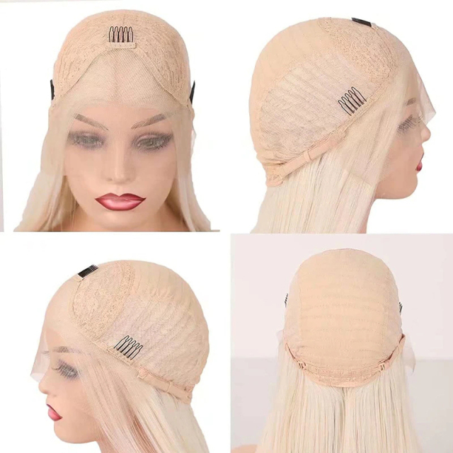 Grey Wigs Silky Straight Hair Synthetic Wig High Temperature Fiber Cosplay Wig