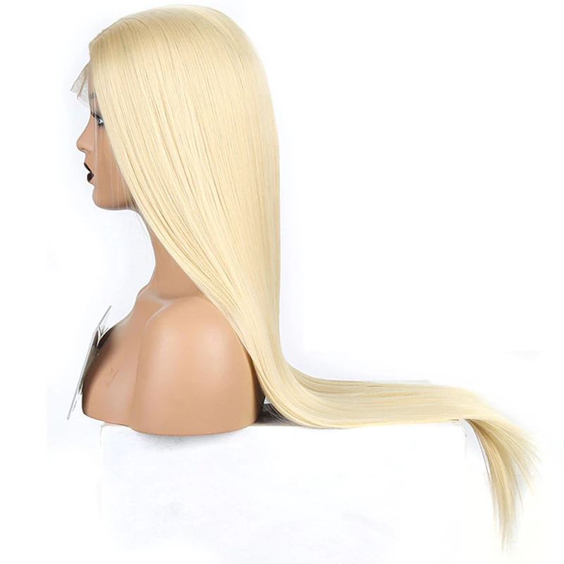 Imeya 13x3 Lace Front Wig Blonde Silky Straight Synthetic Wig