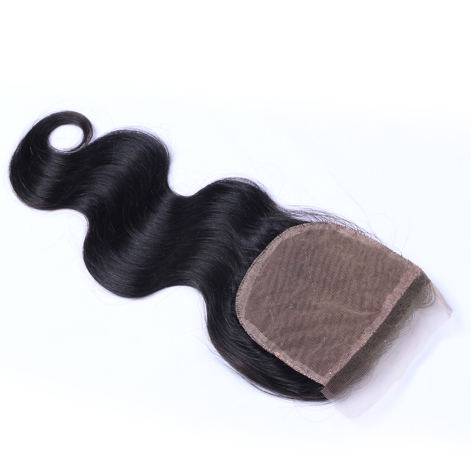 Black Body Wave Human Hair 4x4 HD Transparent Lace Frontal Closure