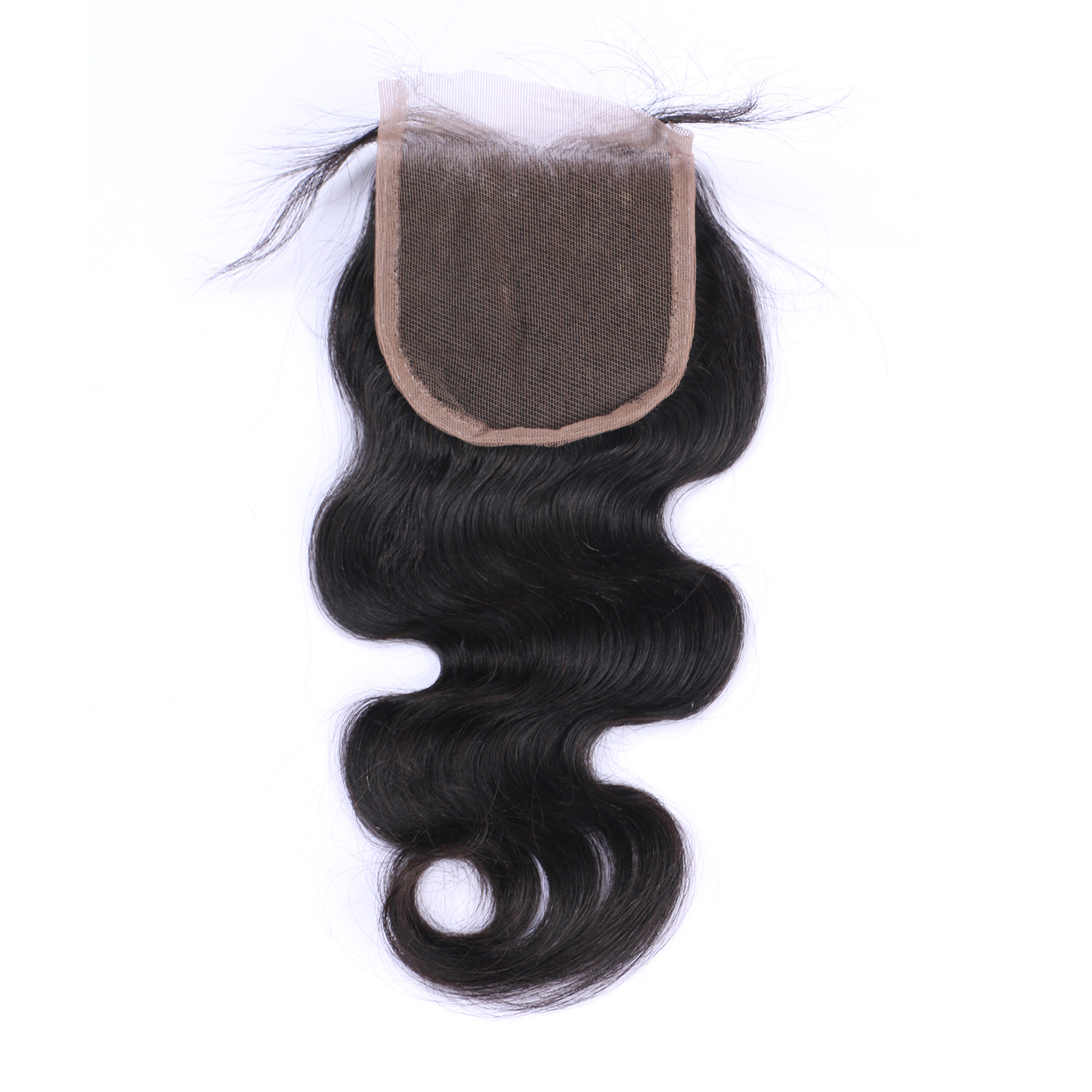 Black Body Wave Human Hair 5x5 HD Transparent Lace Frontal Closure