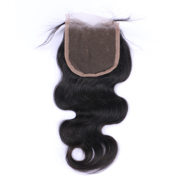 Black Body Wave Human Hair 5x5 HD Transparent Lace Frontal Closure