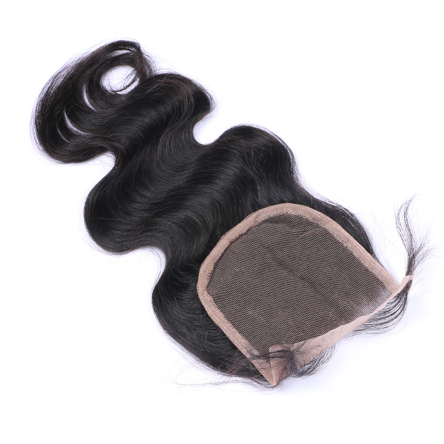 Black Body Wave Human Hair 5x5 HD Transparent Lace Frontal Closure