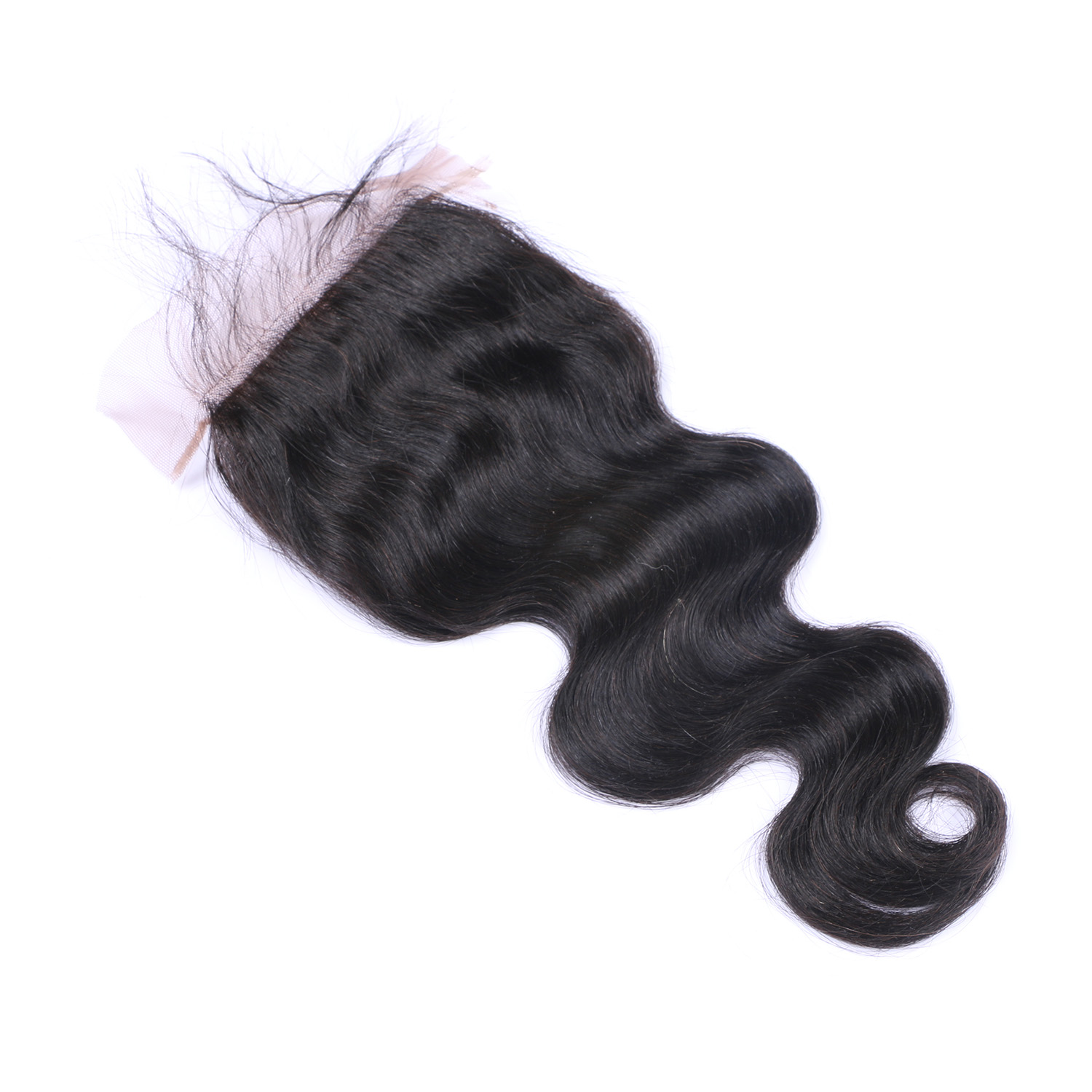 Black Body Wave Human Hair 5x5 HD Transparent Lace Frontal Closure