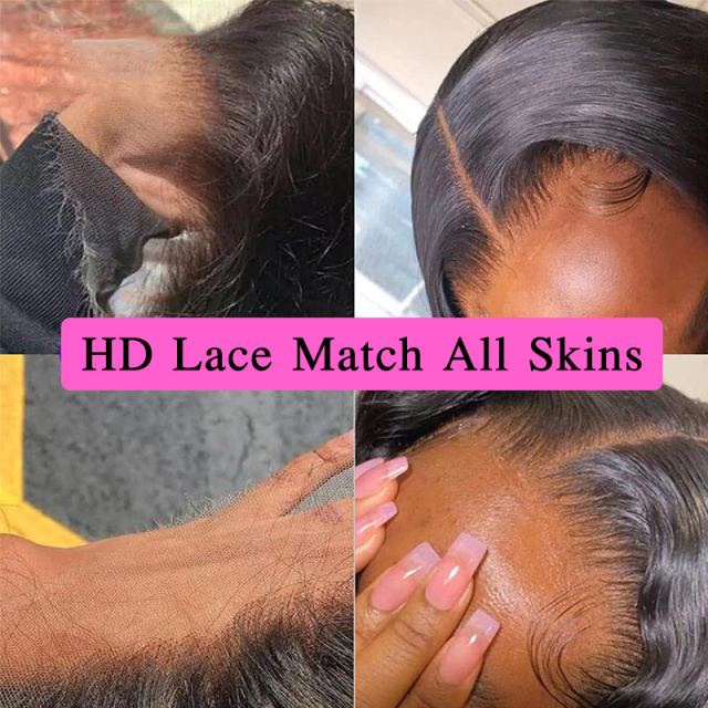 Curly Wave 4x4 HD Lace Closure Free Part Human Hair Closure