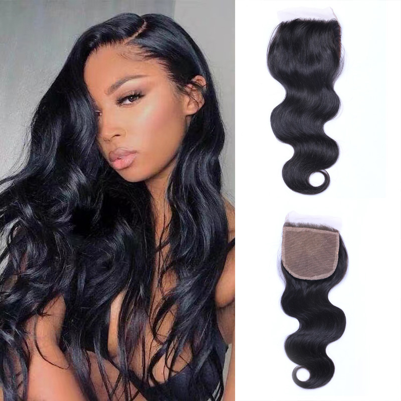 Body Wave 4x4 HD Lace Closure Free Part Human Hair Closure