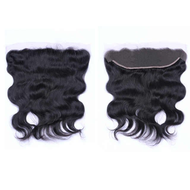 Body Wave Black 13x4 HD Lace Closure Straight HD Lace Frontal 100% Human Hair Closure