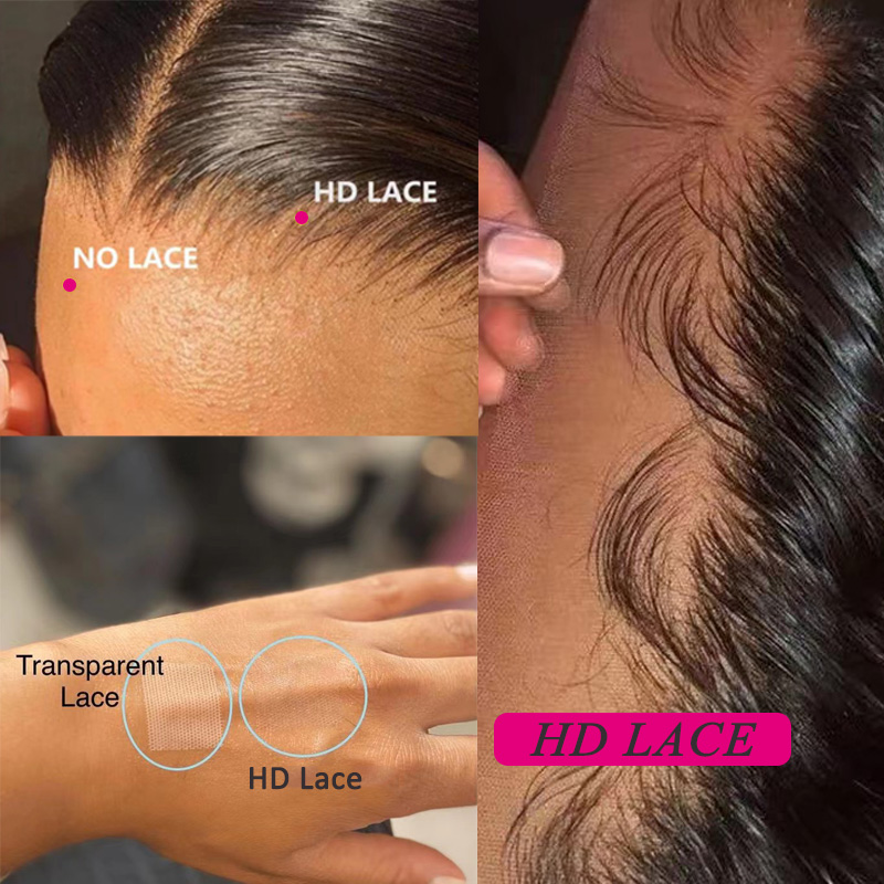 Water Wave 5x5 HD Lace Closure Natural Color Closure Human Hair Closure for Black Women