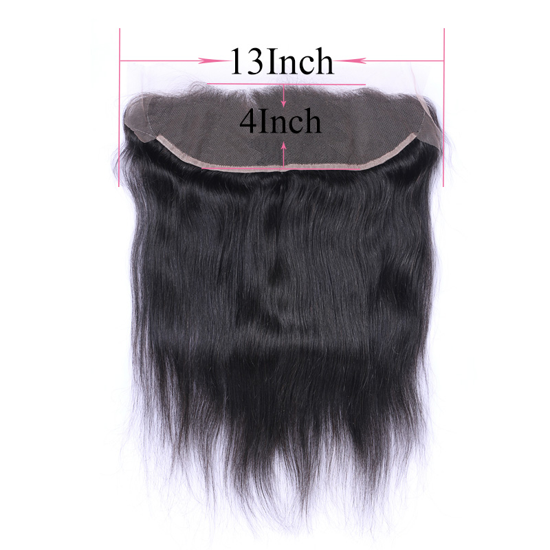Natural Straight Human Hair 13x4 HD Lace Closure