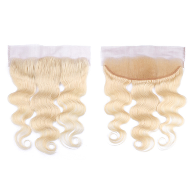 Blonde Body Wave 13x4 HD Lace Closure Human Hair HD Lace Frontal