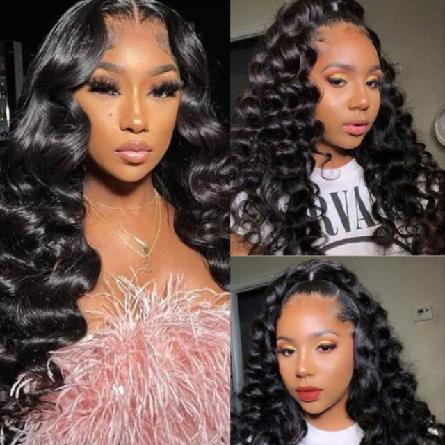 Imeya Natural Color Wig 13X4 HD Lace Front Wig Loose wave Human Hair Wig