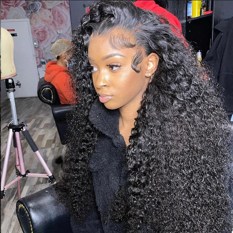 Imeya 13x4 HD Lace Front Wig Natural Color Human Hair Wig