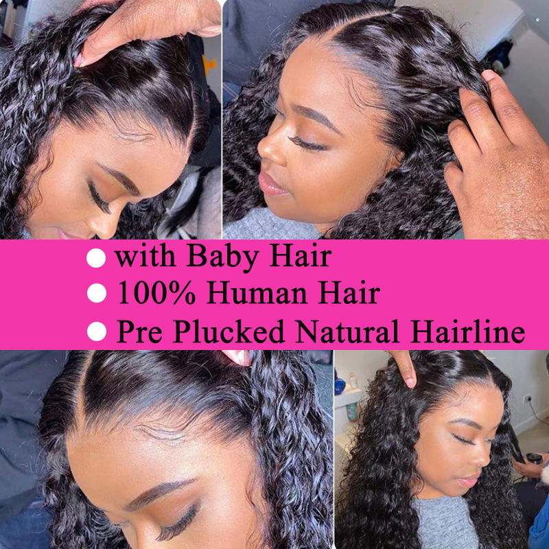 Imeya 13x4 HD Lace Front Wig Natural Color Human Hair Wig