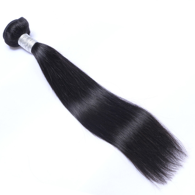 Natural Hairline Bundles Double Weft Human Hair Bundles 1 Pcs Hair Extension