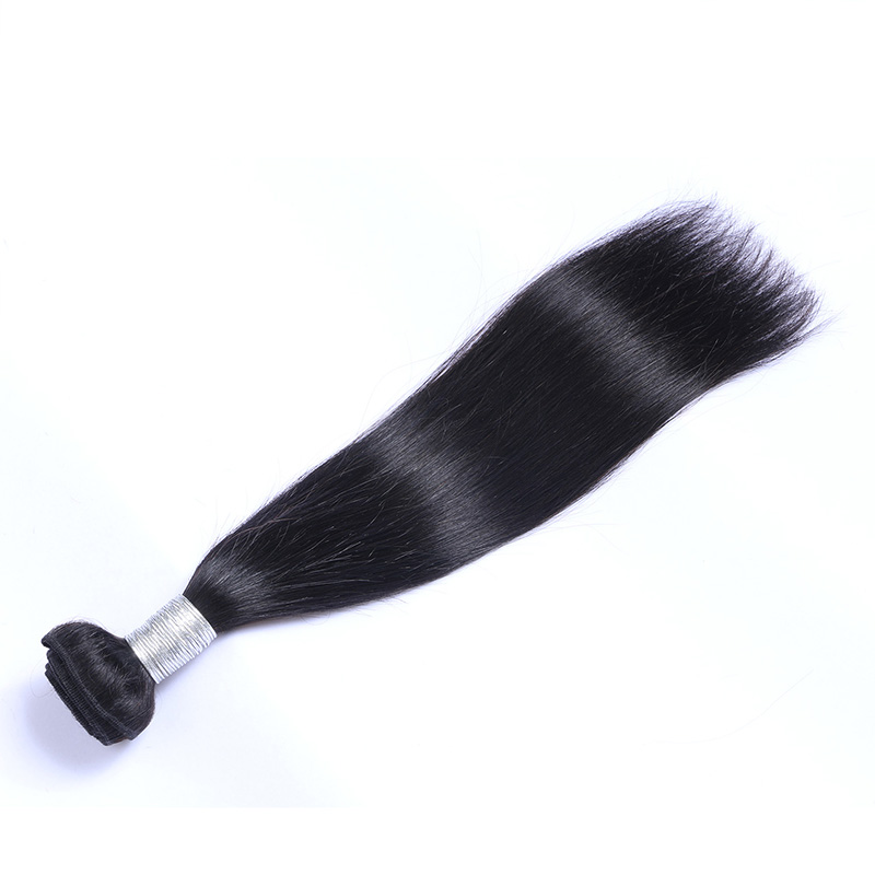 Natural Hairline Bundles Double Weft Human Hair Bundles 1 Pcs Hair Extension