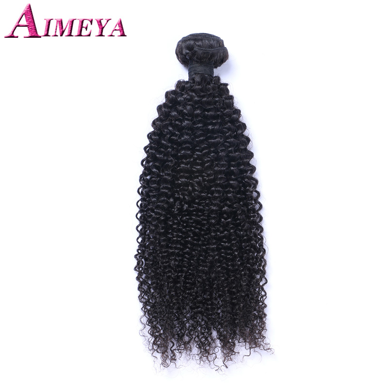 Deep Wave Bundles Double Weft Human Hair Bundles 1 Pcs Hair Extension