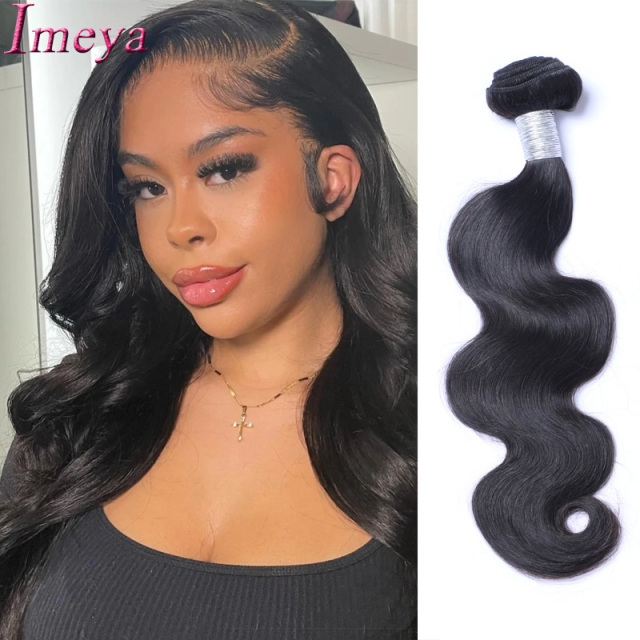 Deep Wave Bundles Double Weft Human Hair Bundles 1 Pcs Hair Extension