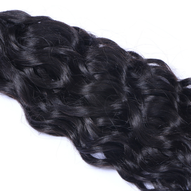 Loose Wave Bundles Double Weft Human Hair Bundles 1 Pcs Hair Extension