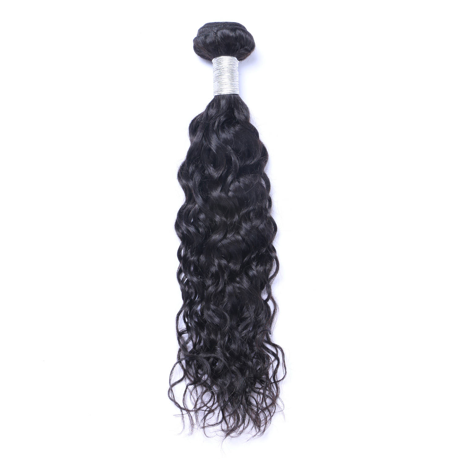 Water Wave Bundles Double Weft Human Hair Bundles 1 Pcs Hair Extension