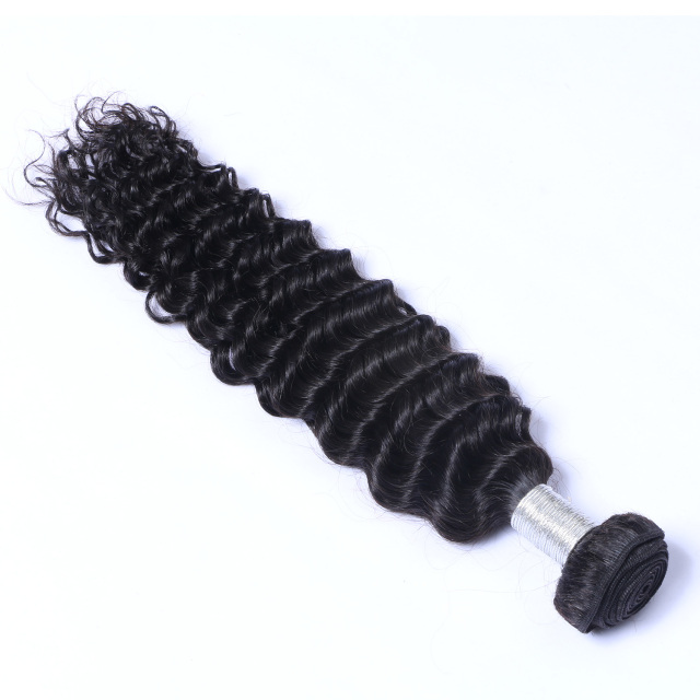 Water Wave Bundles Double Weft Human Hair Bundles 1 Pcs Hair Extension