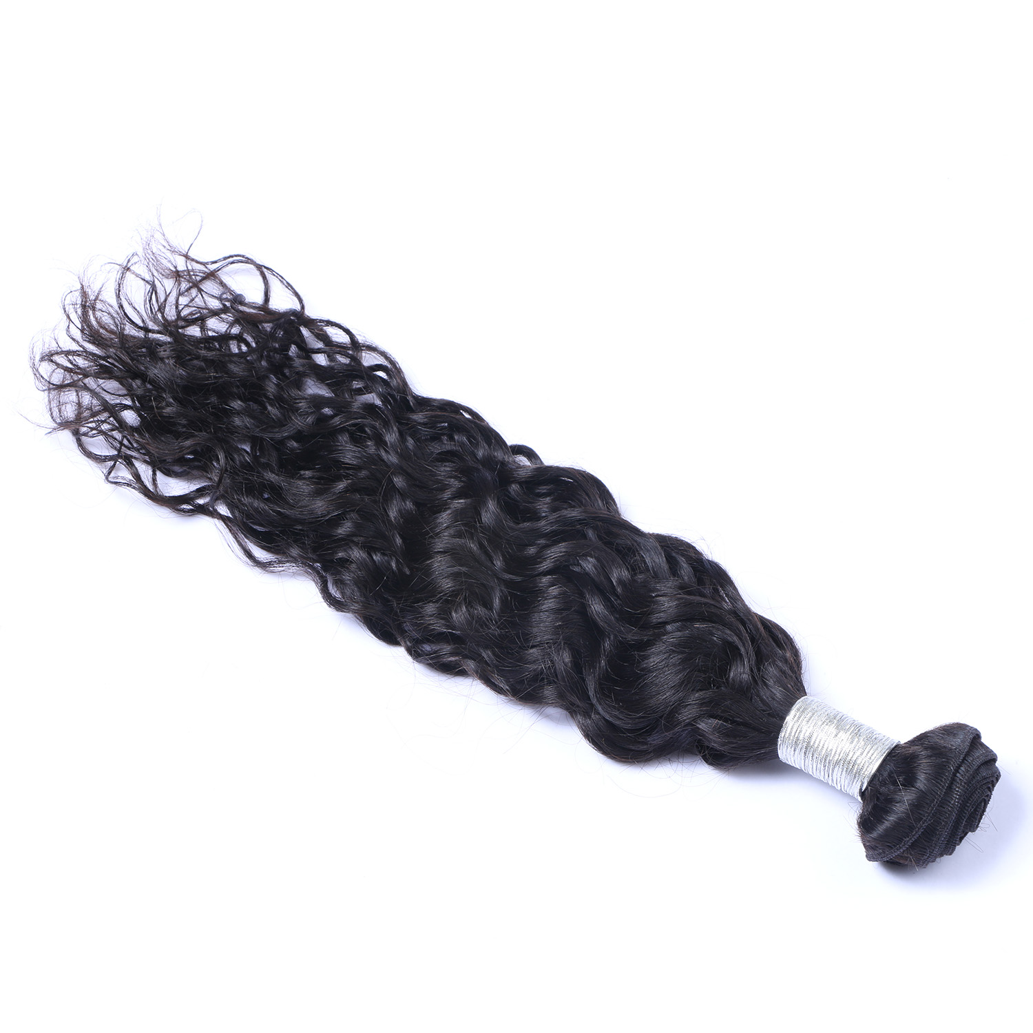 Water Wave Bundles Double Weft Human Hair Bundles 1 Pcs Hair Extension