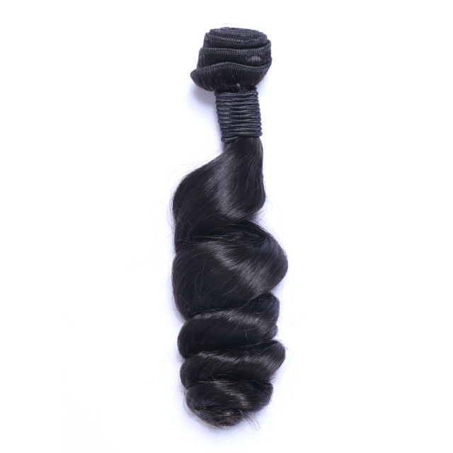 Water Wave Bundles Double Weft Human Hair Bundles 1 Pcs Hair Extension