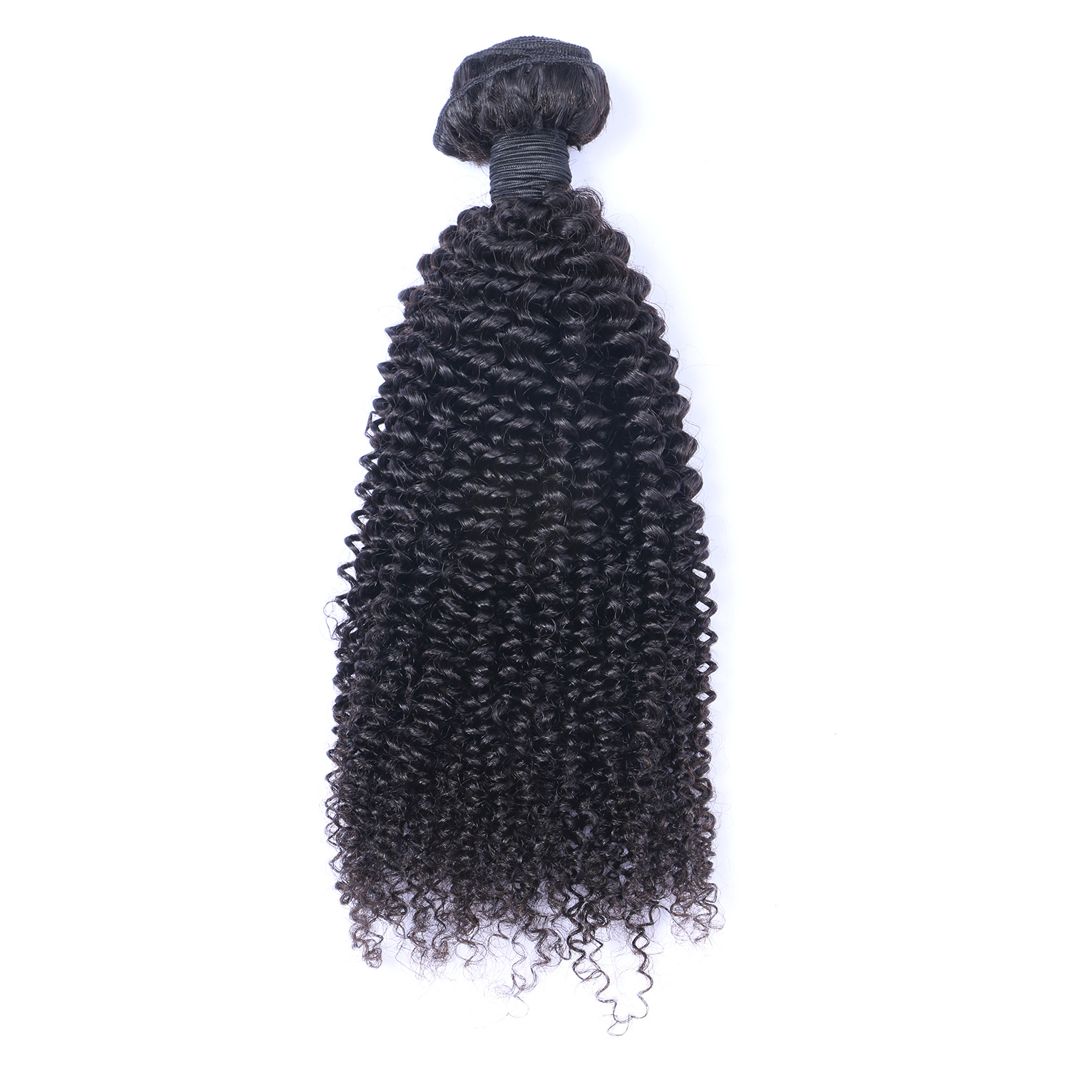 Kinky Curly Bundles Double Weft Human Hair Bundles 1 Pcs Hair Extension