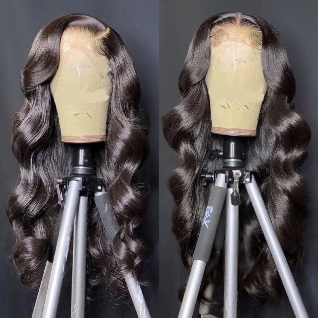 Imeya 13x4 HD Lace Front Wig Natural Color Human Hair Wig