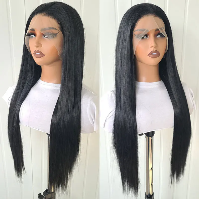 AIMEYA Natural Hairline Synthetic Hair Lace Wig Long Brown Wig Pre Plucked Cosplay Wavy Wigs Synthetic Lace Front Wigs for Women