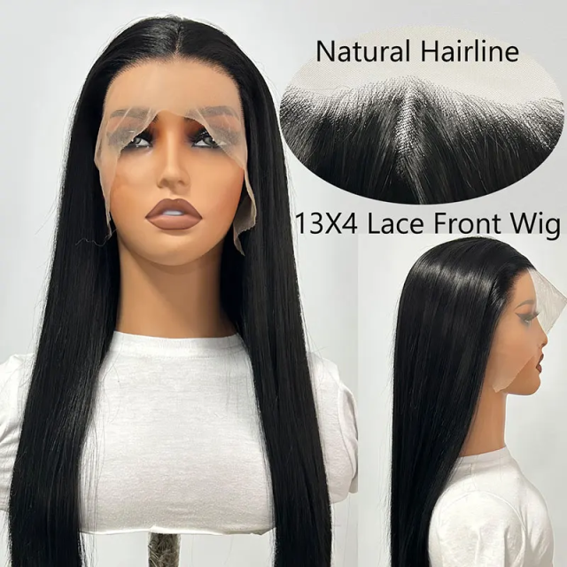 AIMEYA Natural Hairline Synthetic Hair Lace Wig Long Brown Wig Pre Plucked Cosplay Wavy Wigs Synthetic Lace Front Wigs for Women