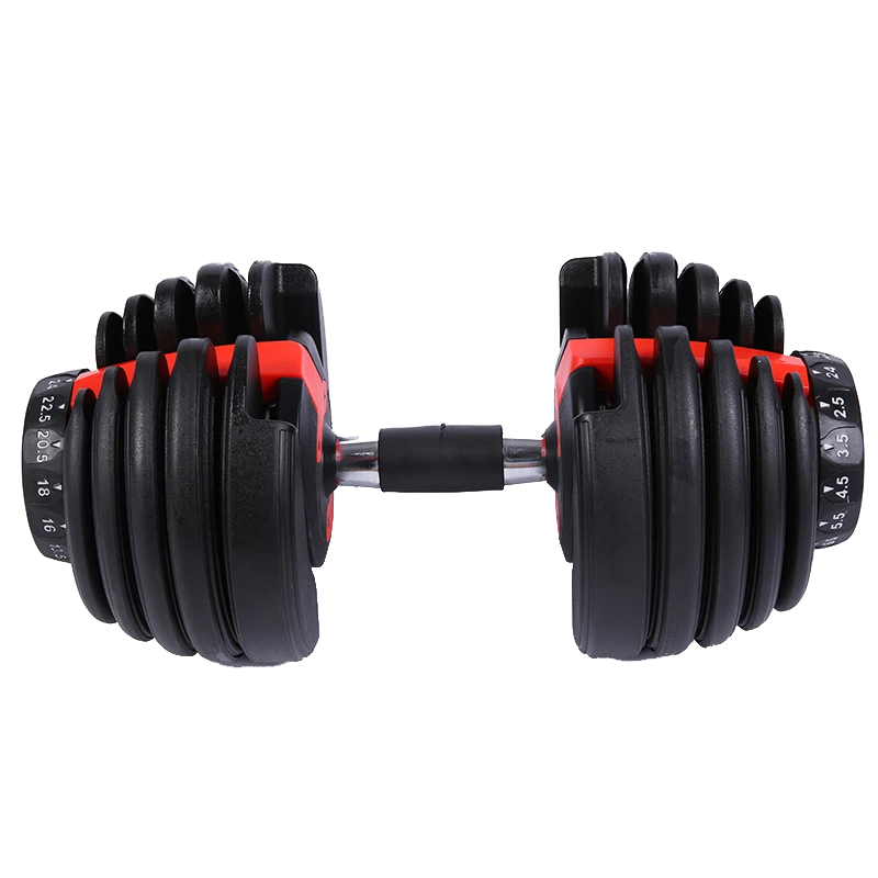 Free Weight Barbell Gym Dumbbell Set Training Equipment Exercise Strength Core Quick Adjustable Dumbbell