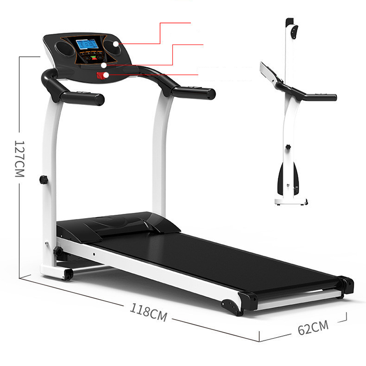 wholesale price M02 2021 home use folding electric treadmill Fitness Equipment Running Machine folding Treadmill