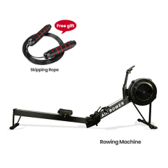 combination commercial fitness gym equipment magnetic air rower rowing machine and skipping rope for weight loss