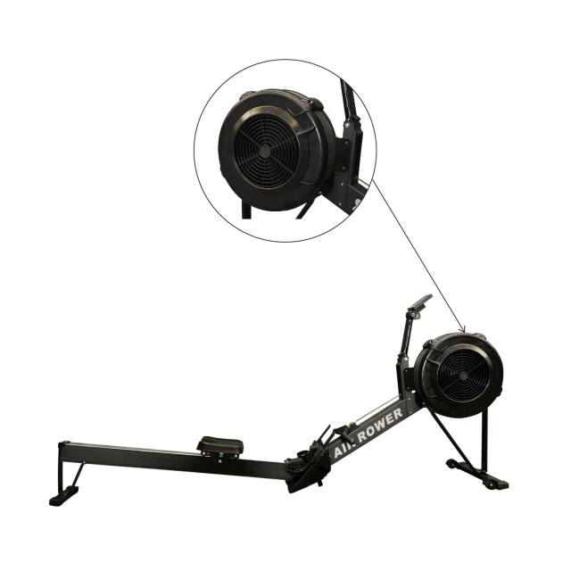 Air Rowing Machine With Monitor