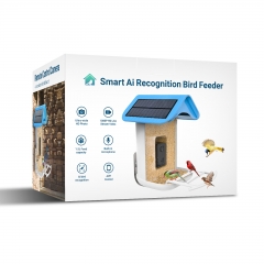 BF11 Smart Wifi Bird Recognition Feeder With Dual Solar Panel