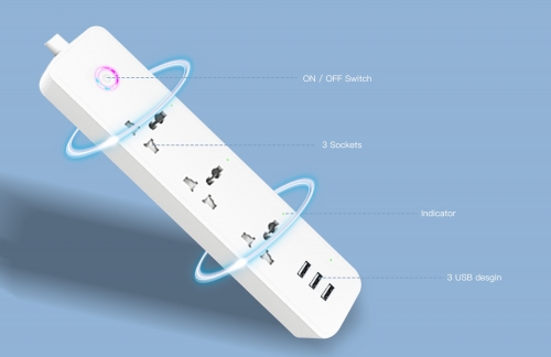 Universal Smart Wi-Fi Power strip