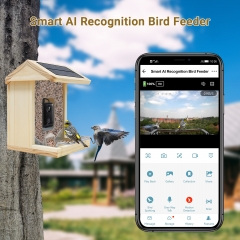 WBF02 Smart Bird Feeder With Wi-Fi Camera