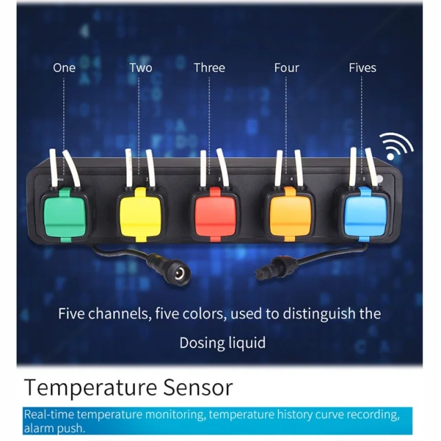 Kamoer X5S WiFi Program Programable Peristaltic Pump Saltwater Marine Coral Reef Aquarium Fish Tank Dosing Pumps
